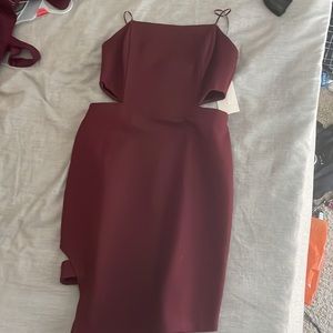 Lush strapless dress